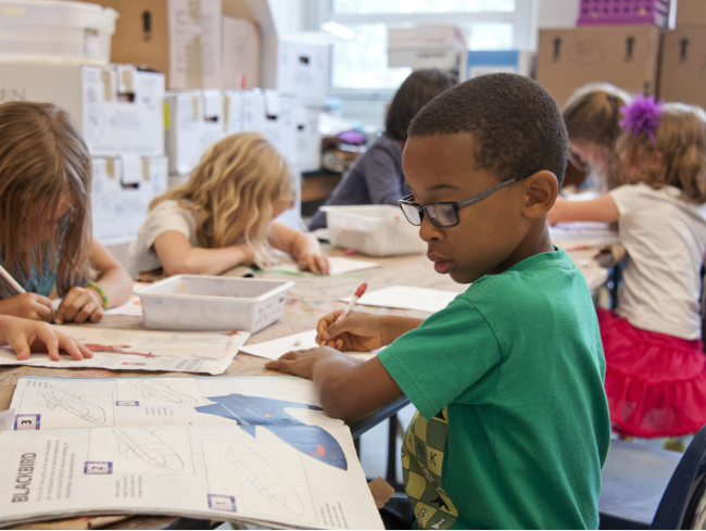 fifth grade student